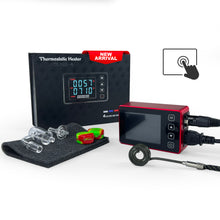 Load image into Gallery viewer, New Arrival ! Touch Panel Mini Enail for Sale, PID Temperature Controller Kit with Quart Nail and 25mm Coil, Easy Use, Novice Friendly– Red