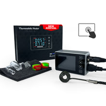 Load image into Gallery viewer, New Arrival ! Touch Panel Mini Enail for Sale, PID Temperature Controller Kit with Quart Nail and 25mm Coil, Easy Use, Novice Friendly– Silver