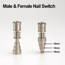 Load image into Gallery viewer, Gift Package eNail Dabbing Kit, PID Temperature Controller Kit, Titanium Nail, 20mm Coil, Easy Use, First Choice for Novices