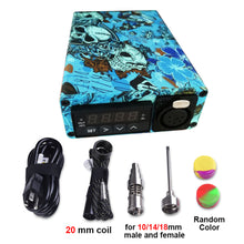 Load image into Gallery viewer, Blue Enail Kit for Dabbing - PID Temperature Controller with 2-Grade Titanium Nail