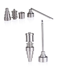 Load image into Gallery viewer, 6-in 1 Titanium Nail for Male/ Female Collector (10mm/14mm/18mm)